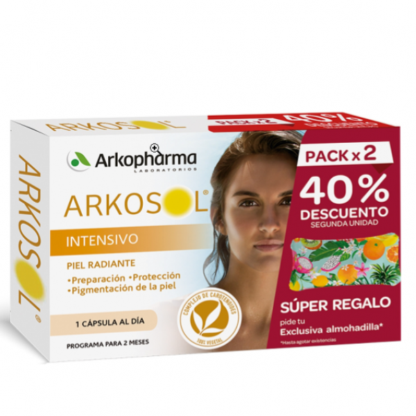 Arkosol Intensivo 2x30 Capsulas Promo Forsolar