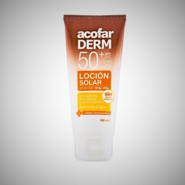 Acofarderm Locion Solar Corporal Spf50 200 ml