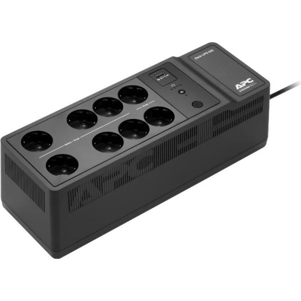 Apc back-ups 650va 230v usb 8 schucko 1usb